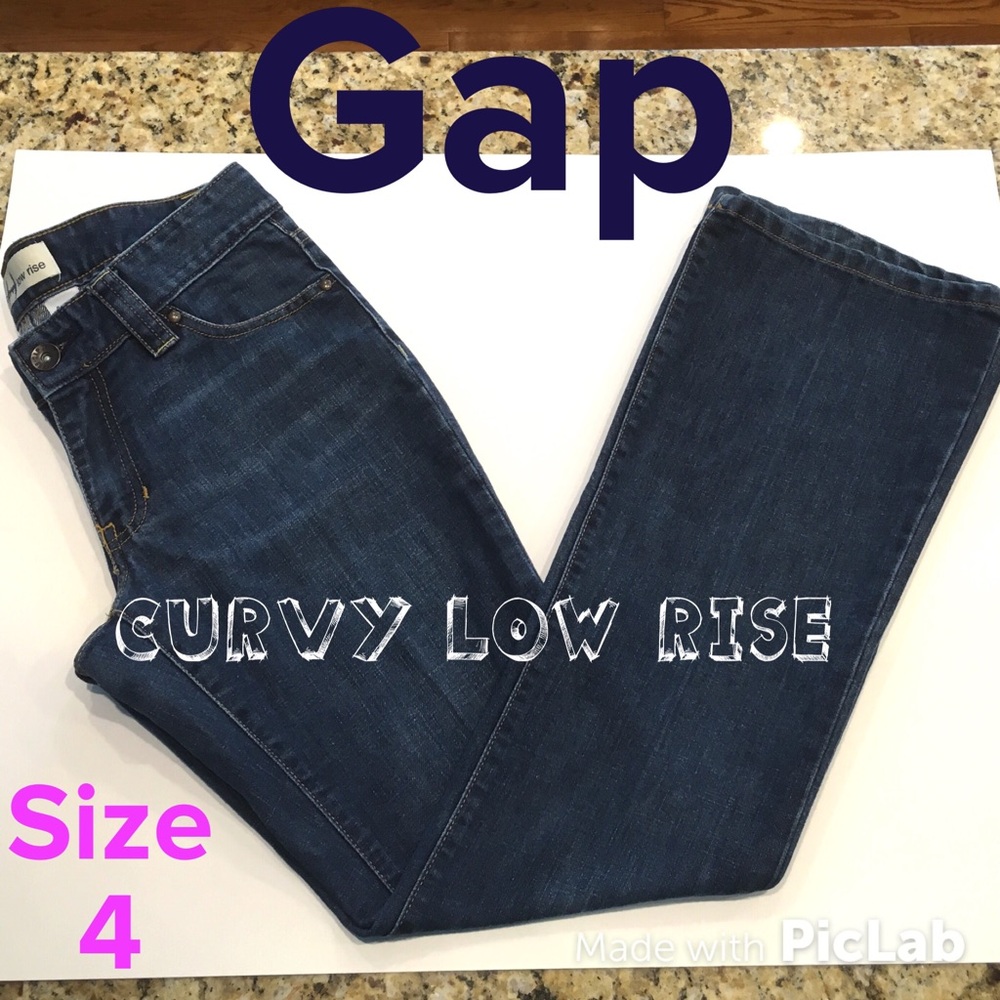 GAP Women's Boot Cut Jeans - Dark Blue